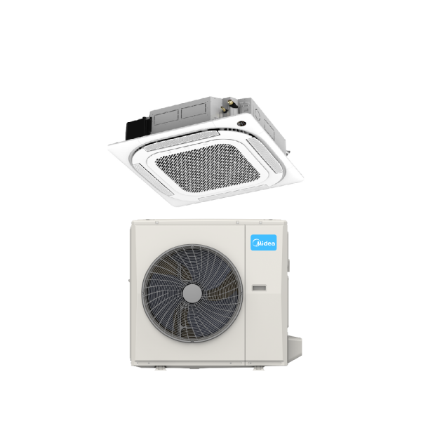 Midea MCD1X-48HRFN8-SP kazettás split (R32, 14,1 kW) breezeless funkciós